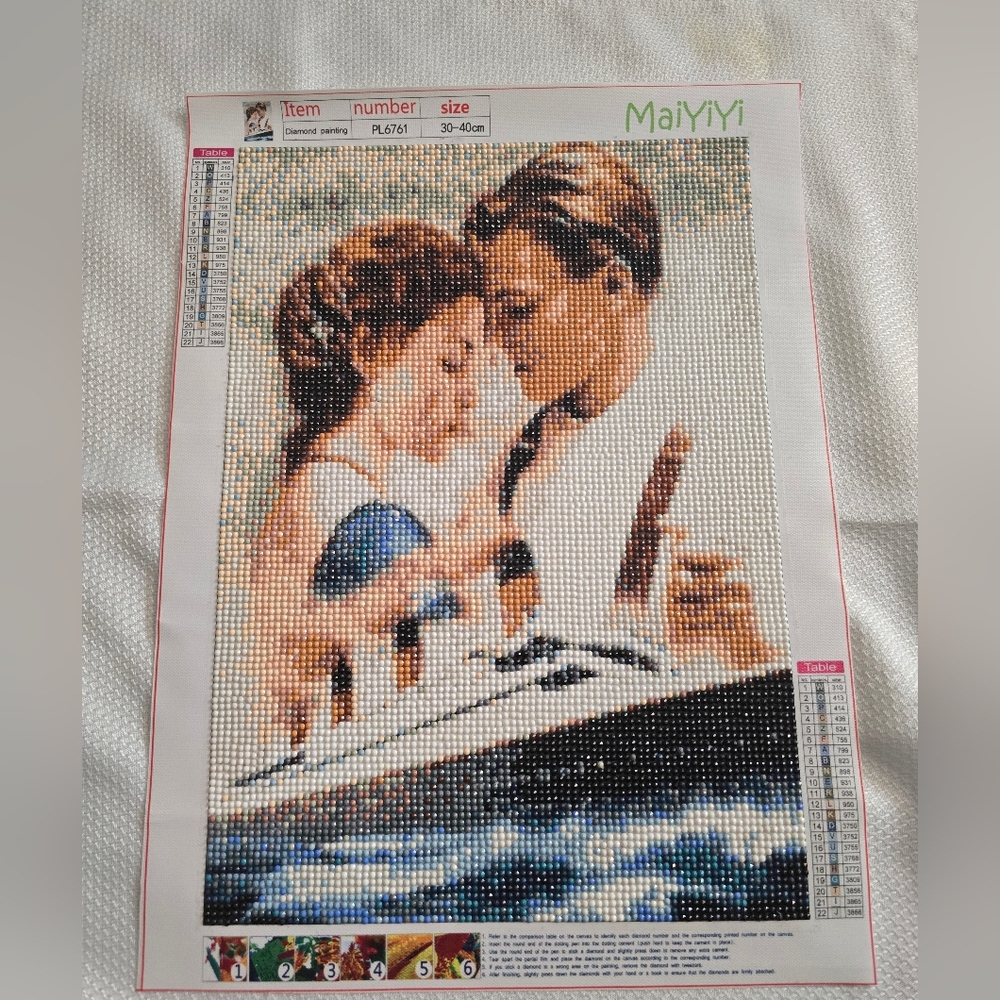 ❤️FINAL SALE- 30cm×34cm (12in×16in) Finished Diamond Painting